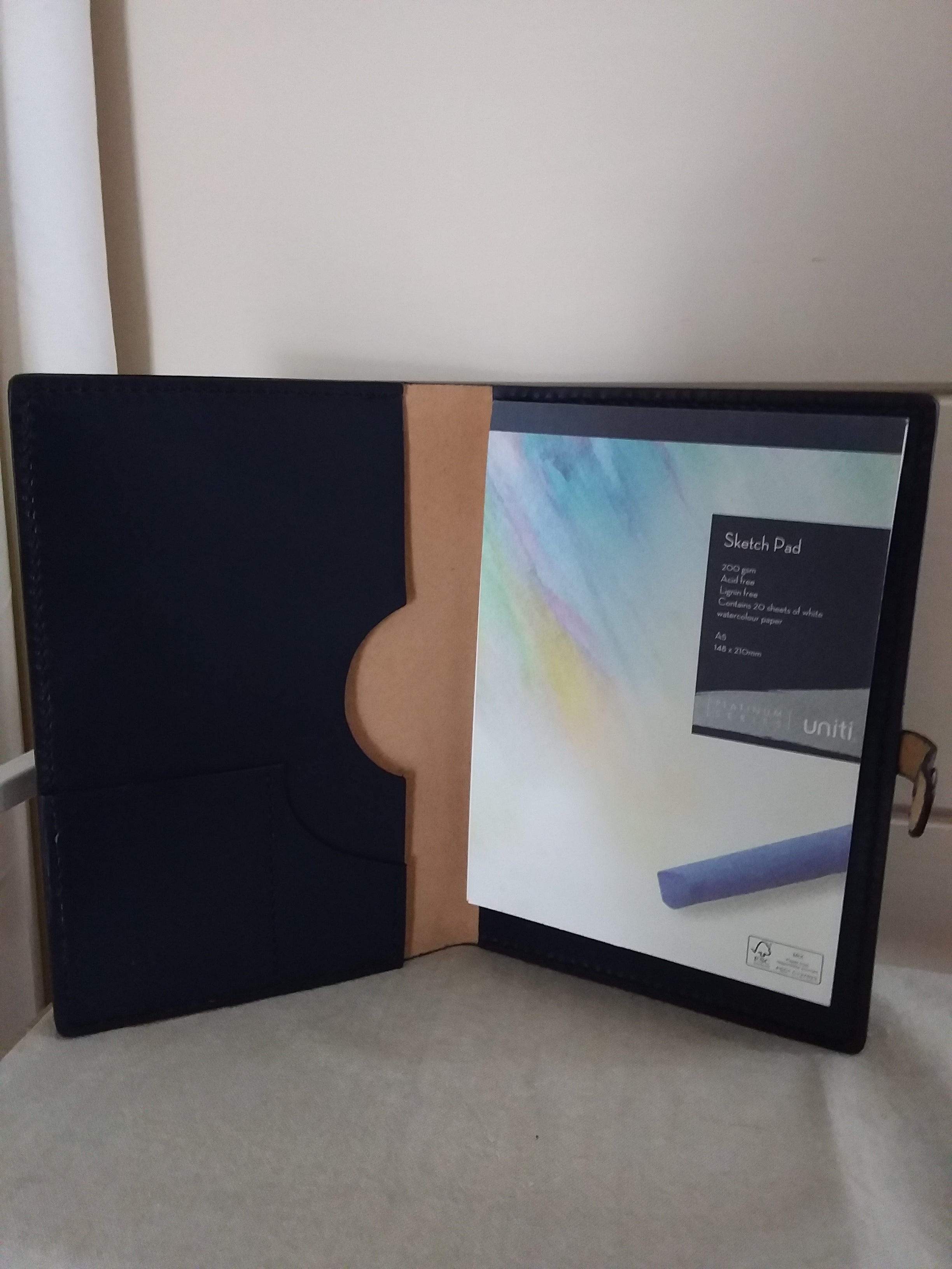 A5 Sketch/Water colour  Slip cover and pad