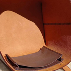 A close-up of the inside of the OTT - One Tough Tote, showcasing the handy internal pocket.