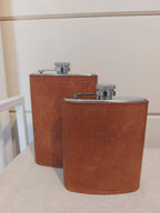 Leather Covered Hip Flask
